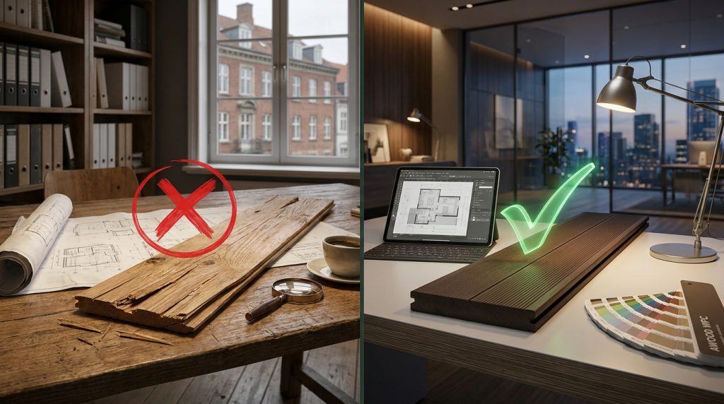Cuộc cách mạng vật liệu: Tại sao giới kiến trúc sư tin chọn WPC thay thế gỗ tự nhiên? Cuộc cách mạng vật liệu: Tại sao giới kiến trúc sư tin chọn WPC thay thế gỗ tự nhiên?