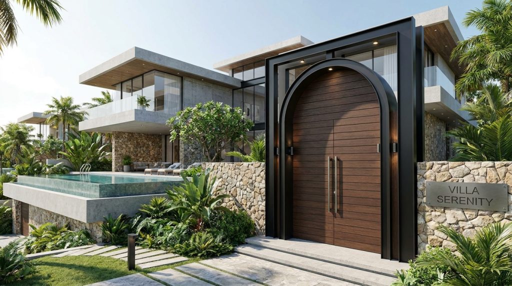 thiết kế mẫu cổng gỗ nhựa ngoài trời đẹp thiết kế mẫu cổng gỗ nhựa ngoài trời đẹp