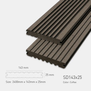 Sàn gỗ AWood SD143x25 Coffee