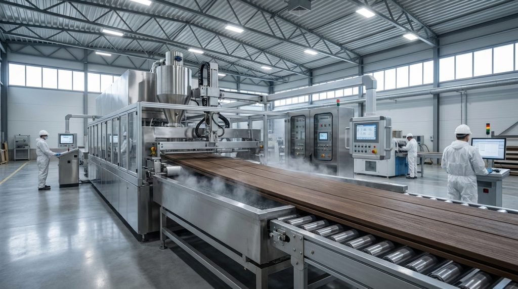 Năng lực sản xuất vượt trội: Khám phá dây chuyền đùn ép tự động hóa
