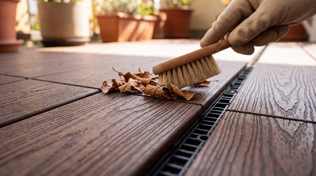 Vệ sinh dễ dàng trong tích tắc: Giải pháp lót sàn thông minh giúp giải phóng sức lao động