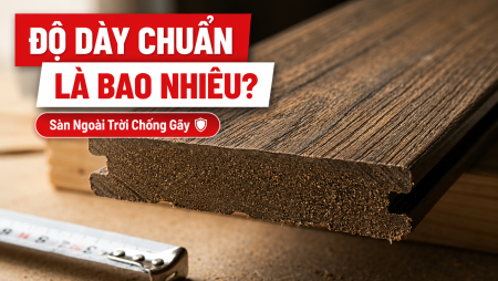 Sàn gỗ ngoài trời dày bao nhiêu: 3 Tiêu chuẩn vàng 2026 18 Sàn gỗ ngoài trời dày bao nhiêu: 3 Tiêu chuẩn vàng 2026