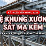 Hướng dẫn thiết kế hệ khung xương sắt mạ kẽm cho sàn ngoài trời vững chắc 2026