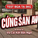Test thử độ cứng của sàn AWOOD bằng búa tạ và cái kết 2026