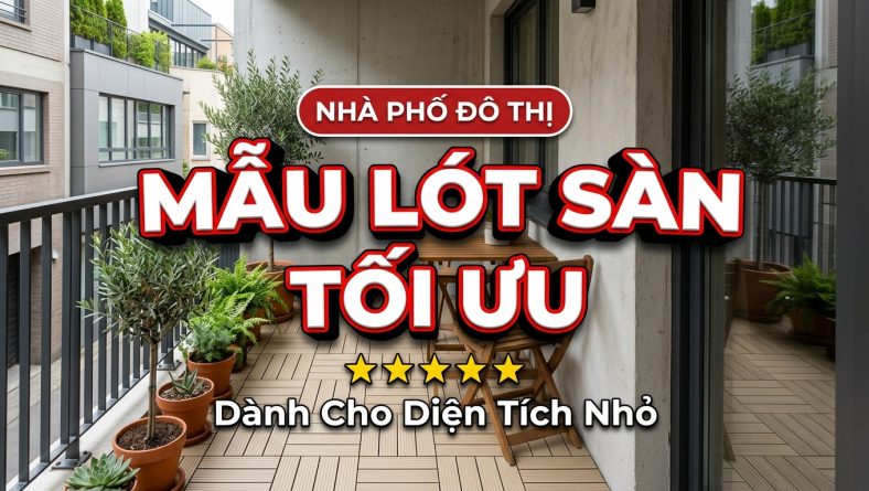 Chủ nhà phố diện tích nhỏ nhất định không được bỏ qua mẫu lót sàn nhà phố diện tích nhỏ 2026