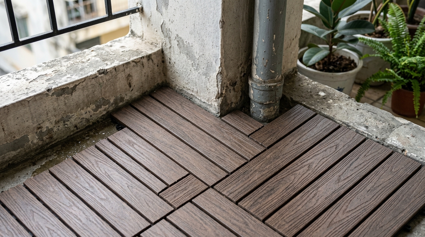 Chủ nhà phố diện tích nhỏ nhất định không được bỏ qua mẫu lót sàn nhà phố diện tích nhỏ 2026 3 Sử dụng vỉ ghép cho mẫu lót sàn nhà phố diện tích nhỏ
