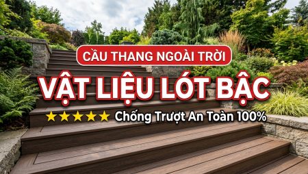 vật liệu lót mặt bậc cầu thang ngoài trời đảm bảo an toàn 100% 6 vật liệu lót mặt bậc cầu thang ngoài trời đảm bảo an toàn 100%