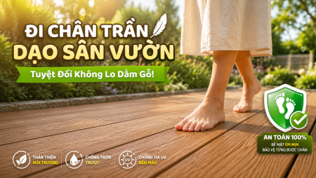 Đi Chân Trần Dạo Sân Vườn Không Lo Dằm Gỗ: Chọn Ngay AWOOD! 2 Đi Chân Trần Dạo Sân Vườn Không Lo Dằm Gỗ: Chọn Ngay AWOOD!