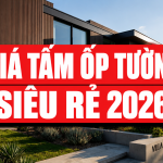 Giá tấm ốp tường gỗ nhựa ngoài trời: Bóc tách 3 bảng dự toán thi công siêu sốc 2026