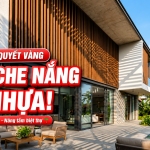 Lam che nắng gỗ nhựa ngoài trời: Top 5 Bí quyết Vàng 2026