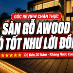 Góc review chân thực: Sàn gỗ AWOOD có tốt?
