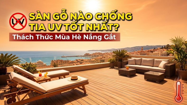 Đi Tìm Lời Giải: Sàn Gỗ Ngoài Trời Nào Chịu Nhiệt, Chống Tia UV Tốt Nhất Hiện Nay?
