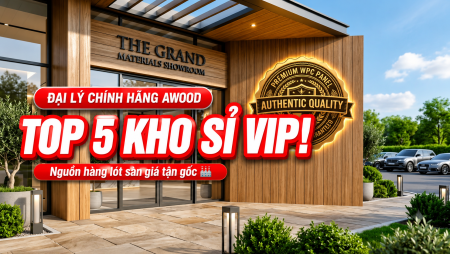 Đại lý gỗ nhựa AWOOD chính hãng: Top 5 Kho sỉ VIP 2026