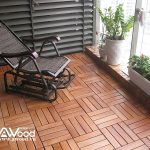 Sàn gỗ tự nhiên ngoài trời